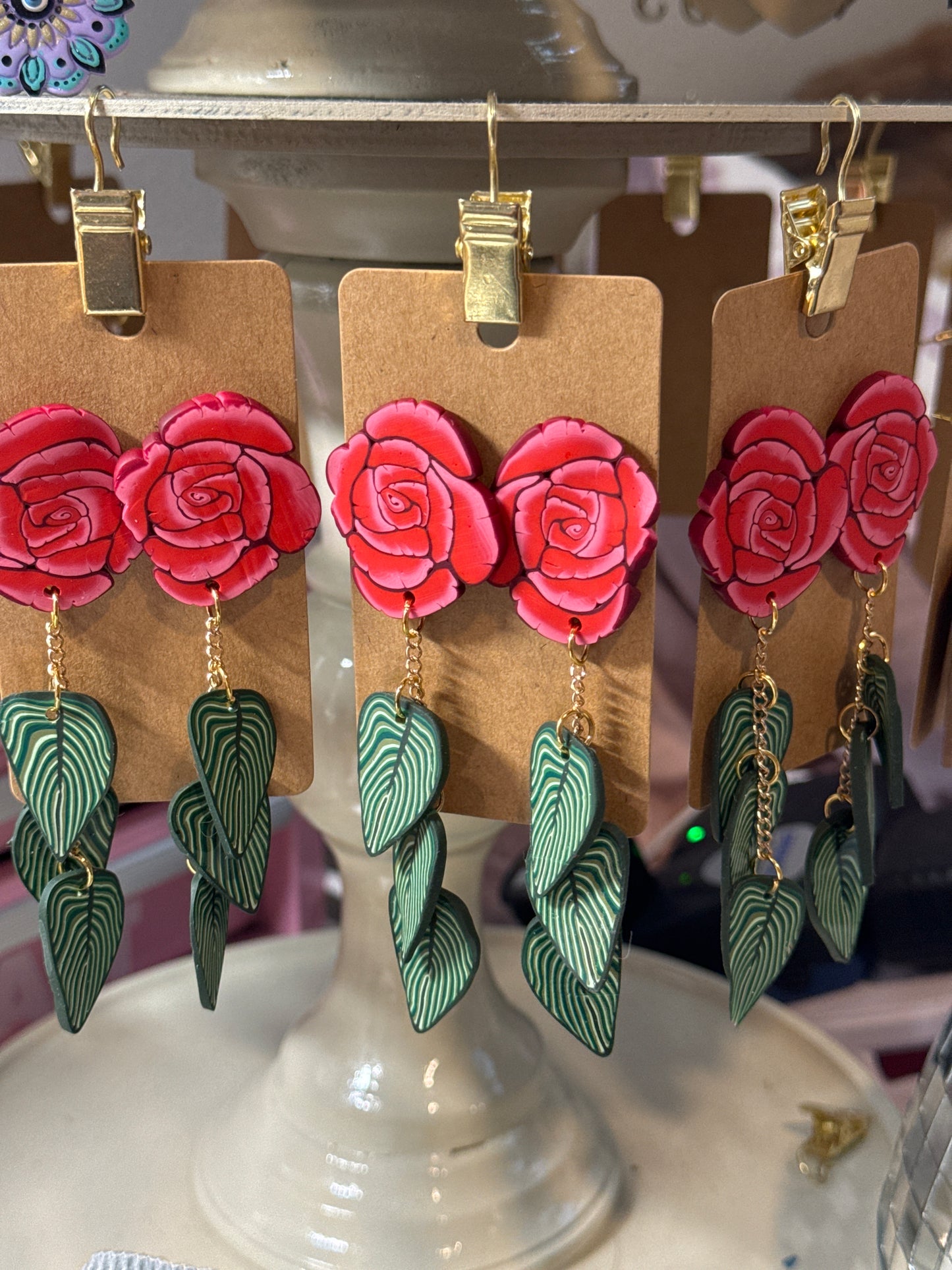 Rose Earrings