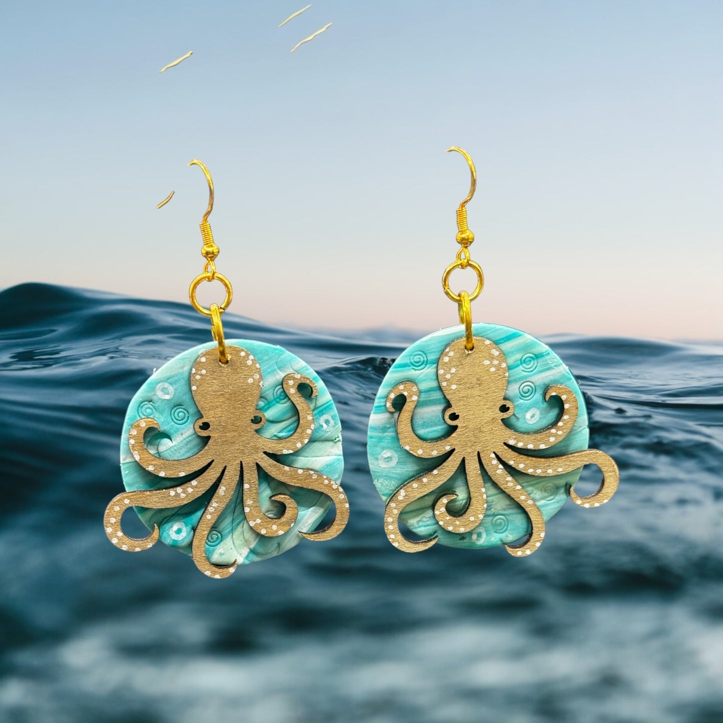 Octopus Earrings